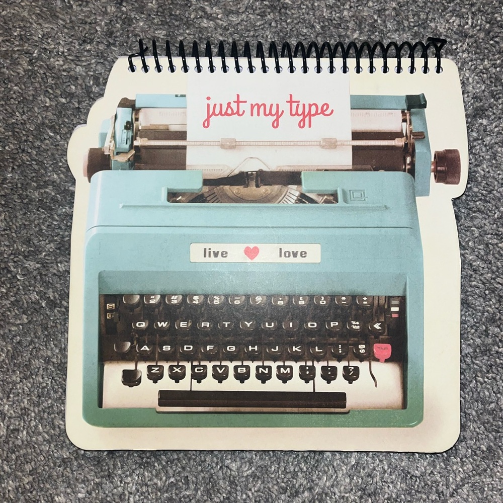 Typewriter Journal/Sketchbook